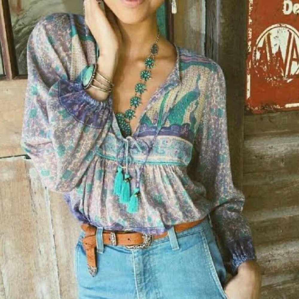 Spell & The Gypsy Xanadu Blouse XL